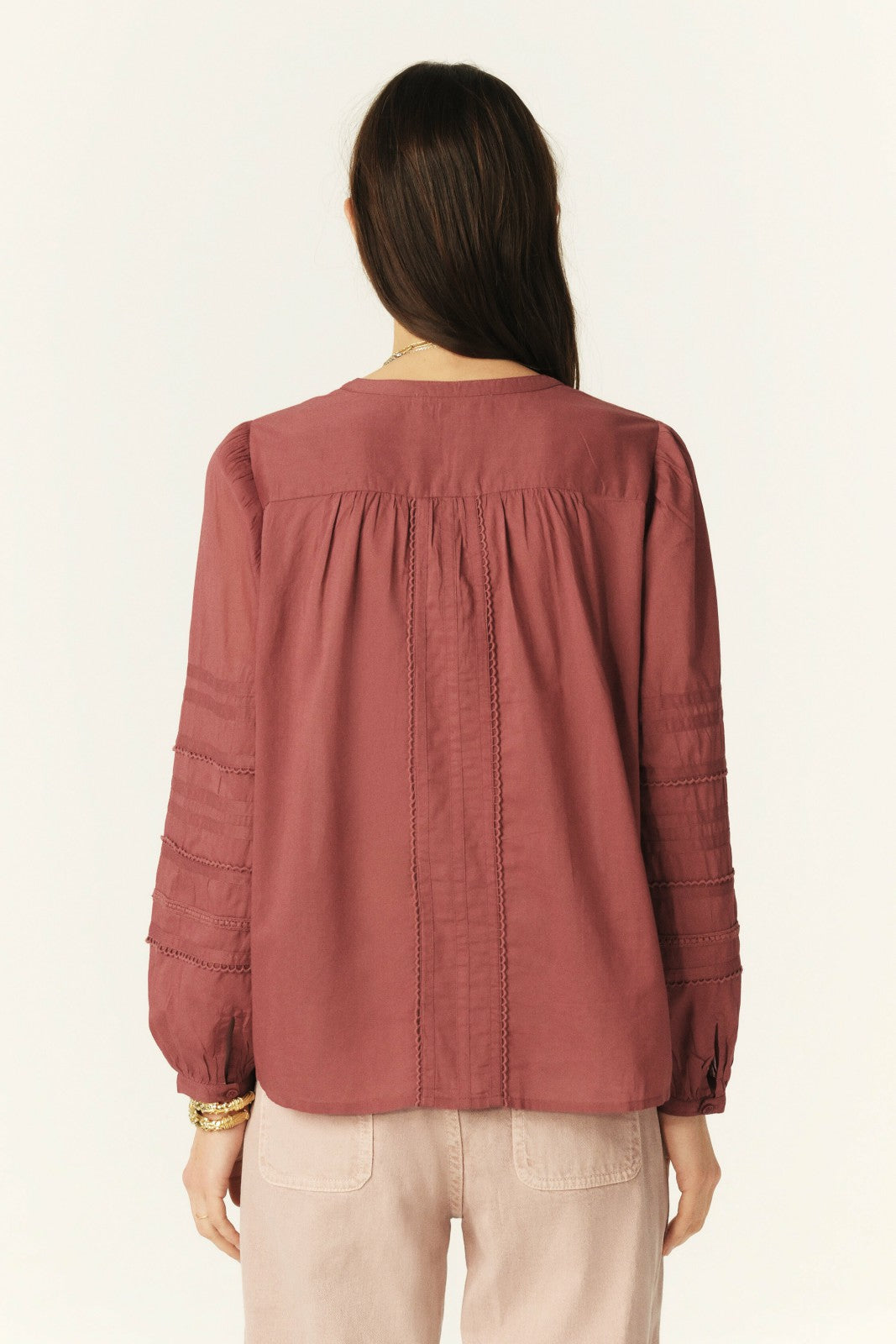 Long-Sleeved Shirt Yilla Rose