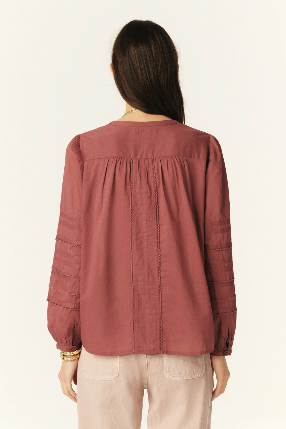 Long-Sleeved Shirt Yilla Rose