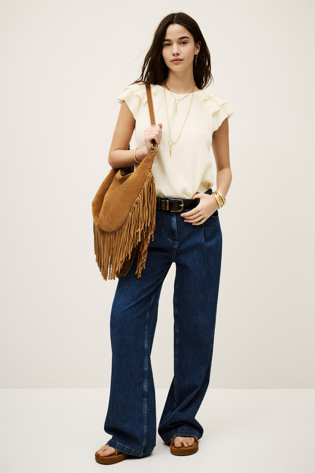 Top Valeria Ecru