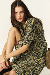 Dress Panissa Kaki
