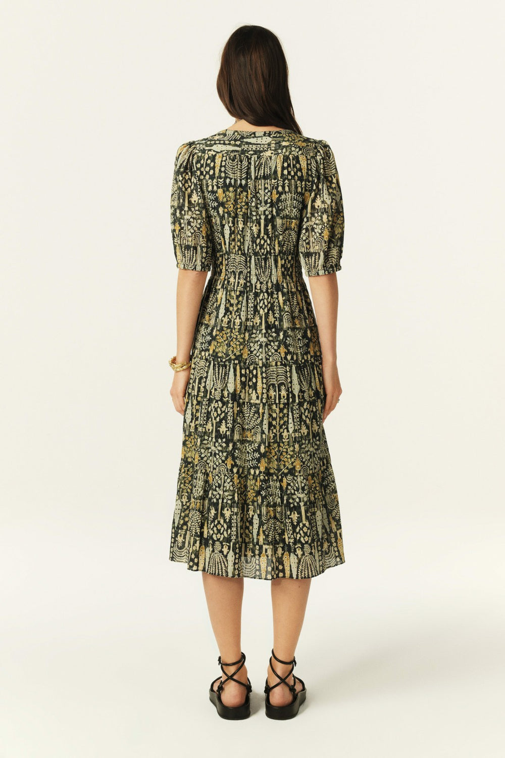 Dress Panissa Kaki