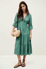 Midi-Length Dress Hestia Vert