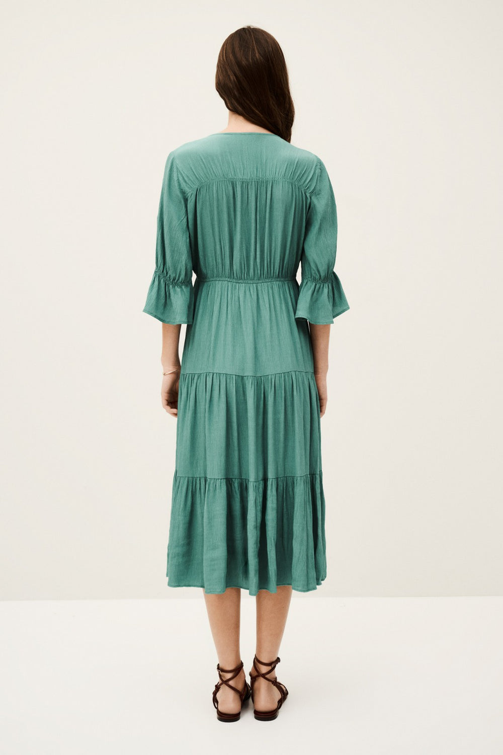Midi-Length Dress Hestia Vert