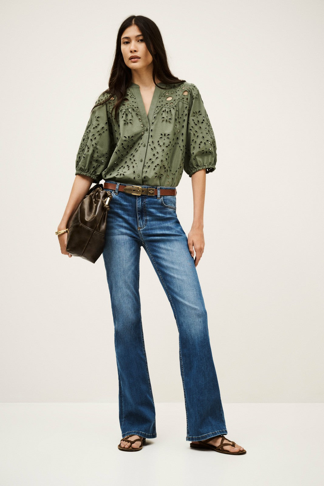Bootcut Jeans Aommie Blue