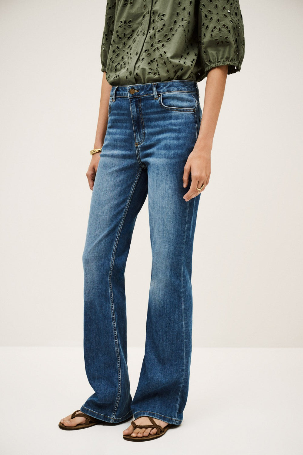 Bootcut Jeans Aommie Blue