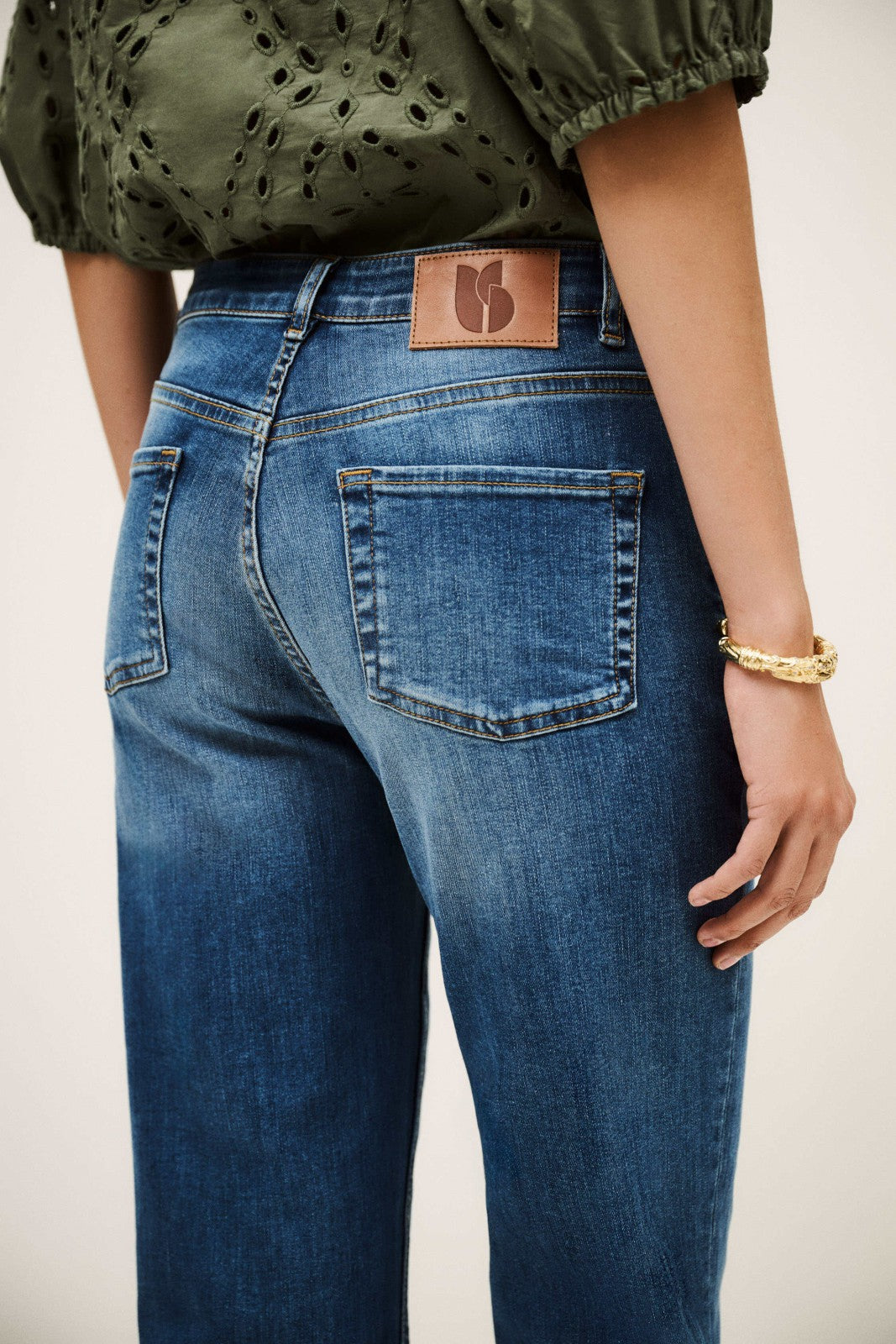Bootcut Jeans Aommie Blue