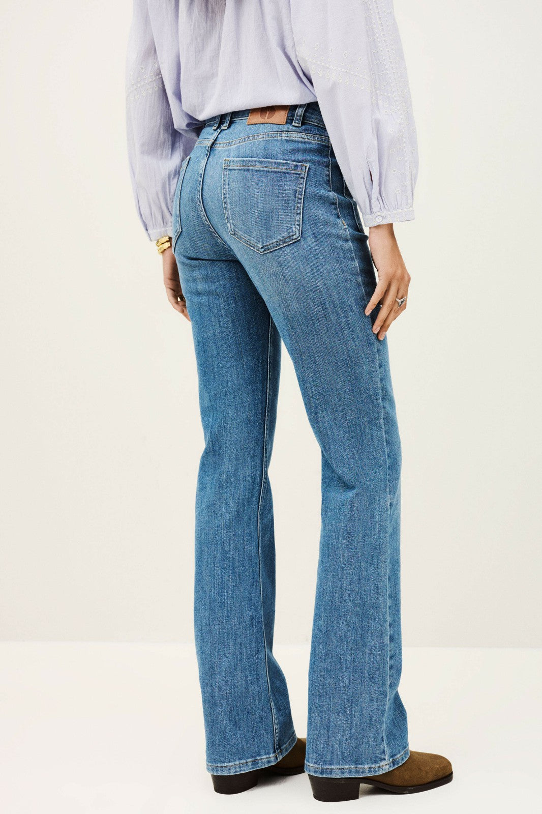 Mid-Rise Waist Jeans Ross Blue