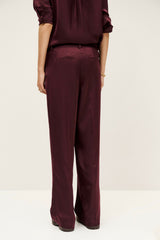 Flowing Trousers Charly Bordeaux