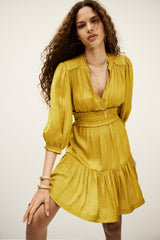 Short Dress Cyriala Jaune