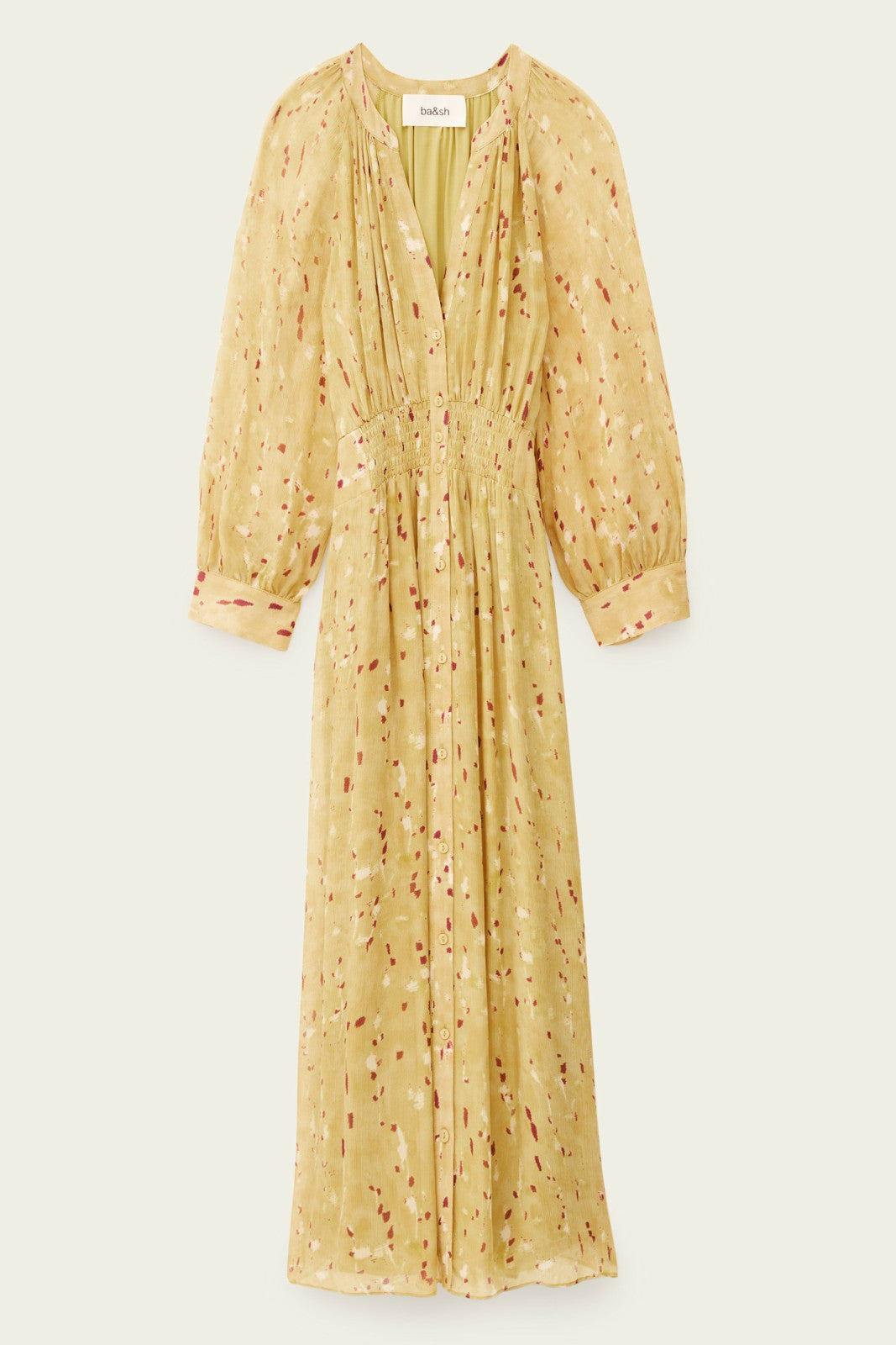 Midi Dress Karla Jaune