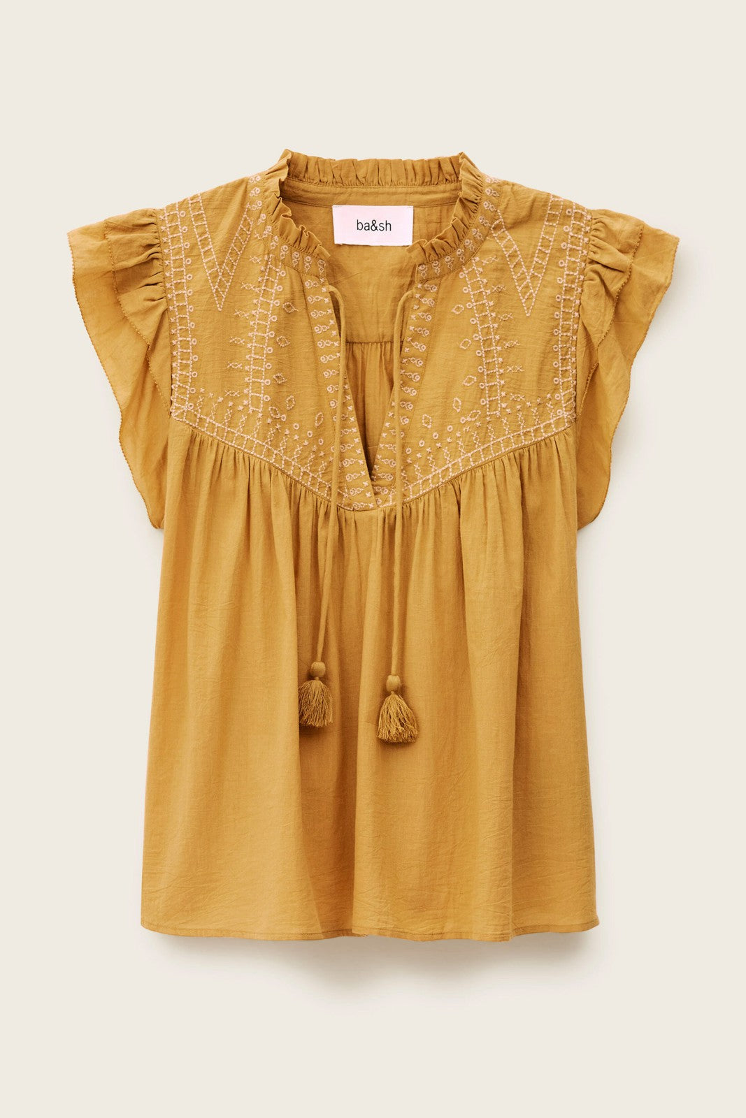 Sleeveless Top Janny Ecru