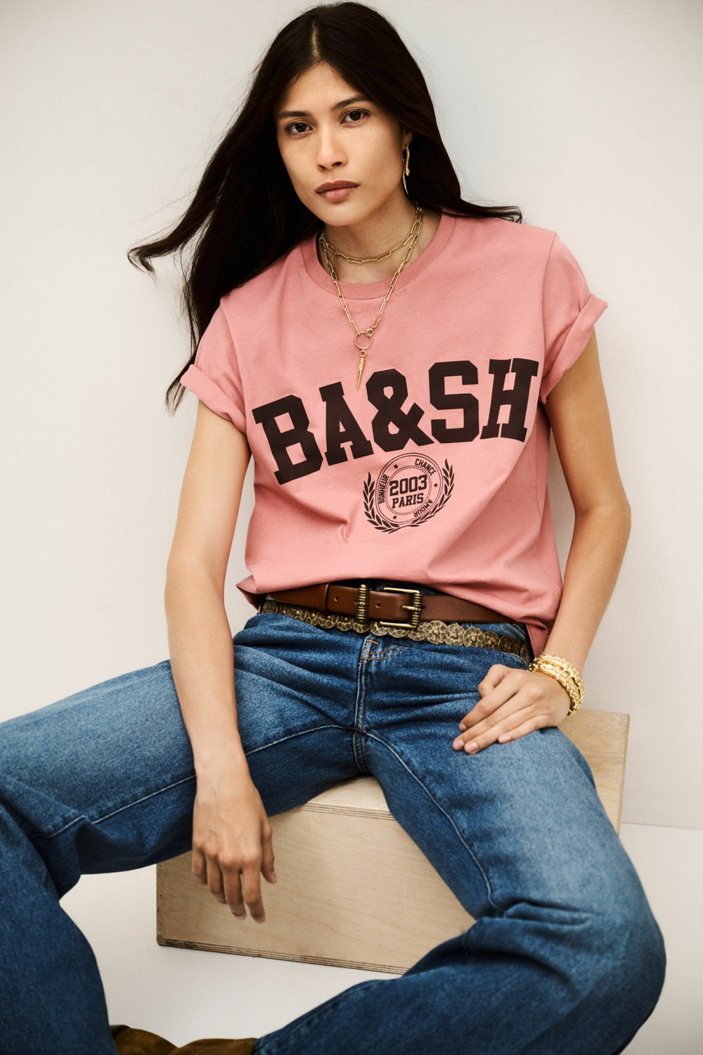 Short-Sleeved T-Shirt Ioni Rose
