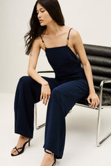 Strappy Jumpsuit Clarisse Blue