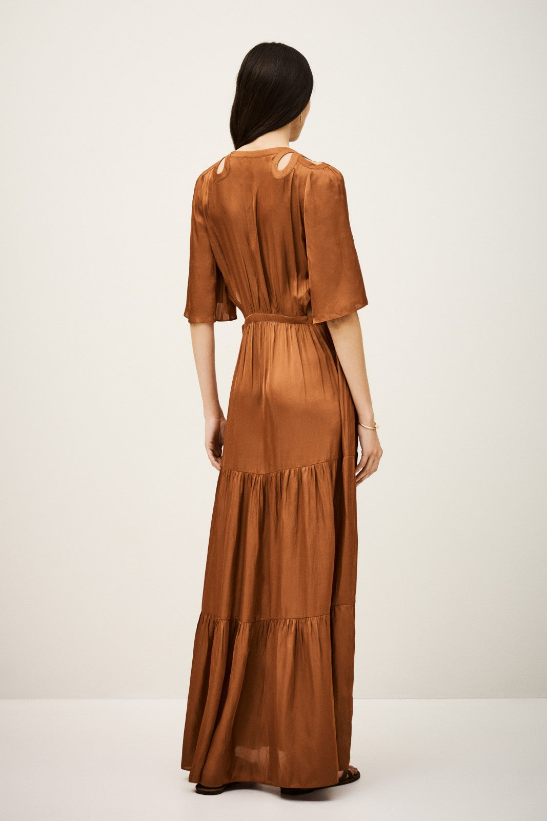 Maxi Dress Cylma Marron