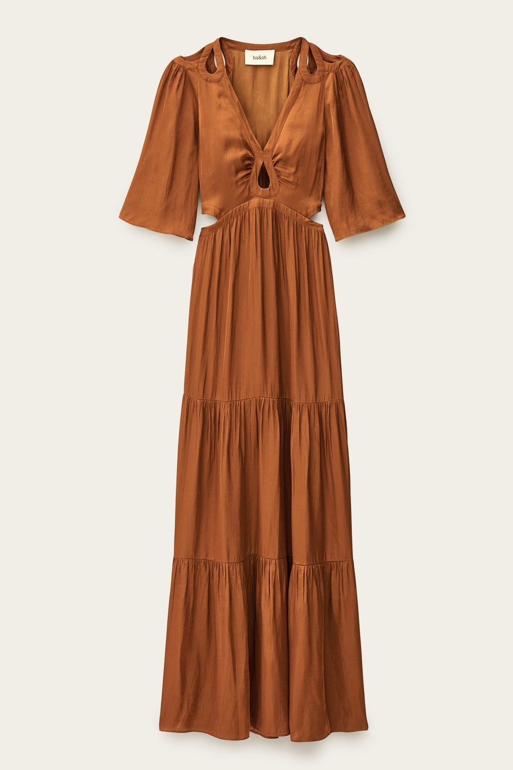Maxi Dress Cylma Marron