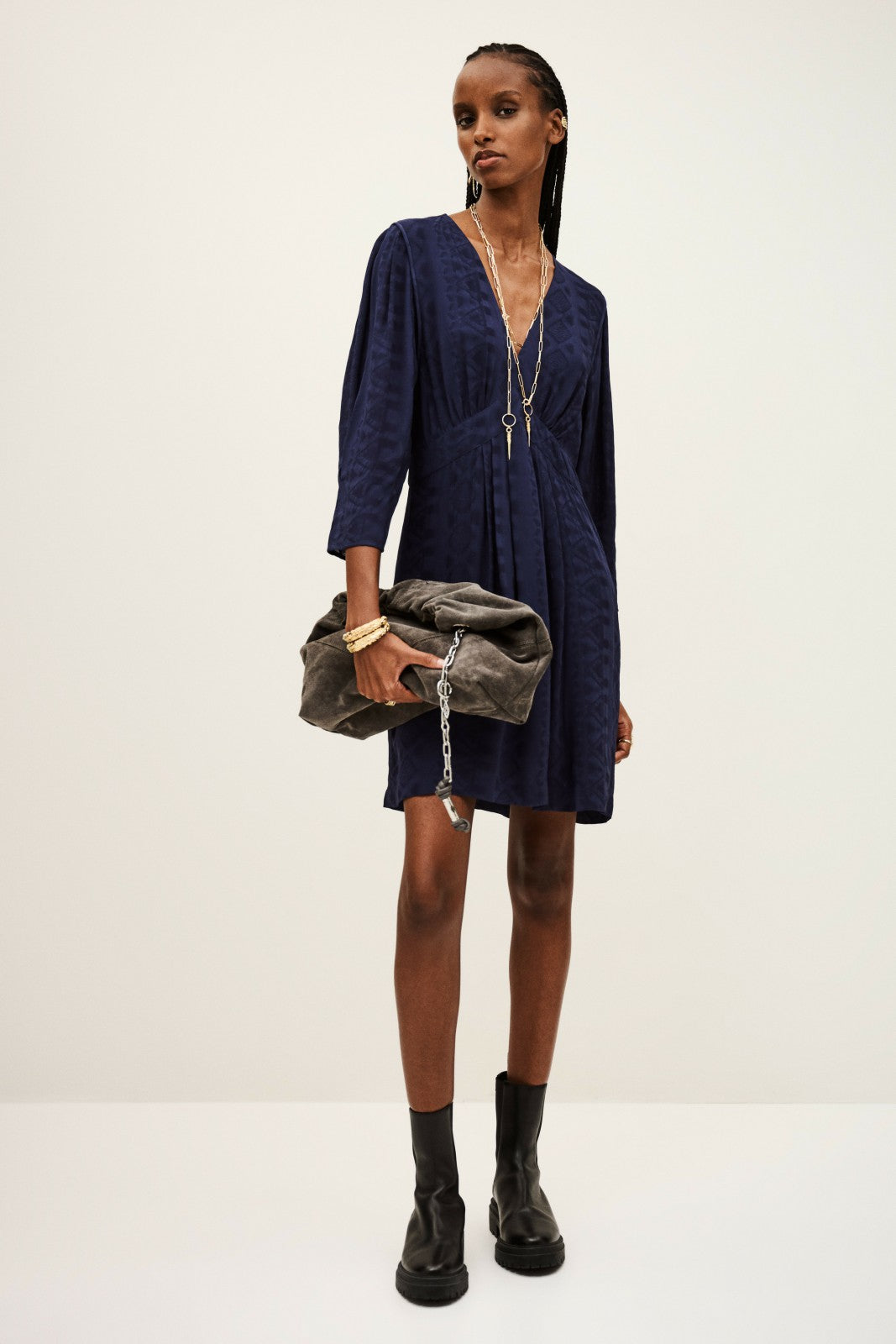 Short Dress Isilda Blue