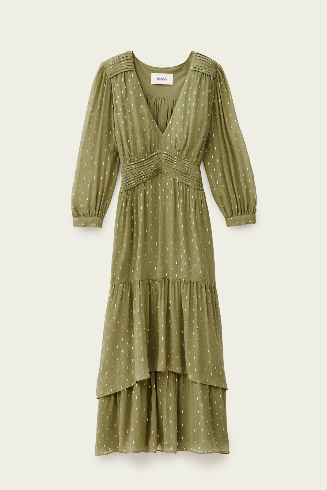 Tiered Dress Maia Kaki