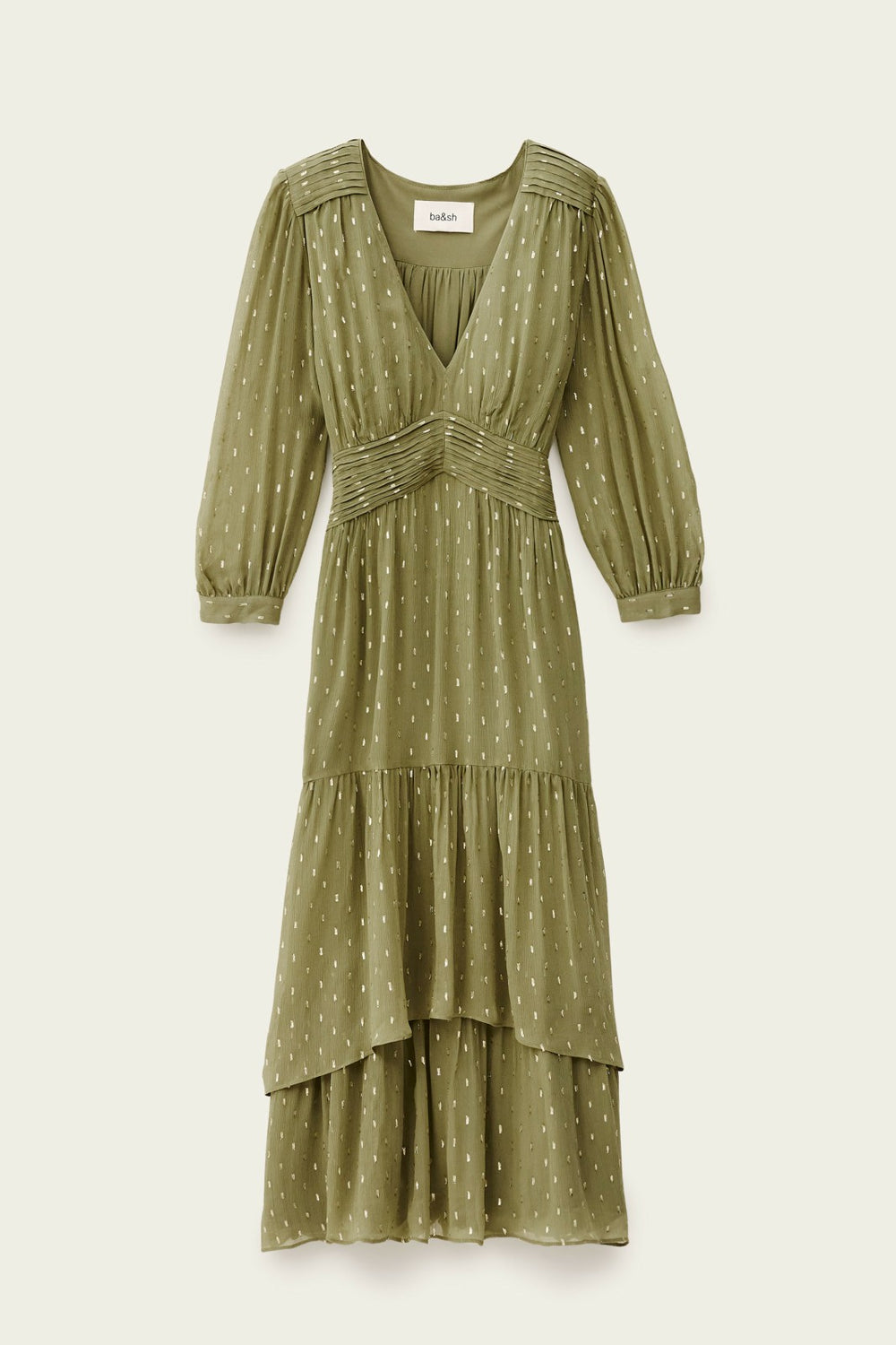 Tiered Dress Maia Kaki