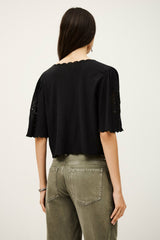 Openwork Top Olaya Noir