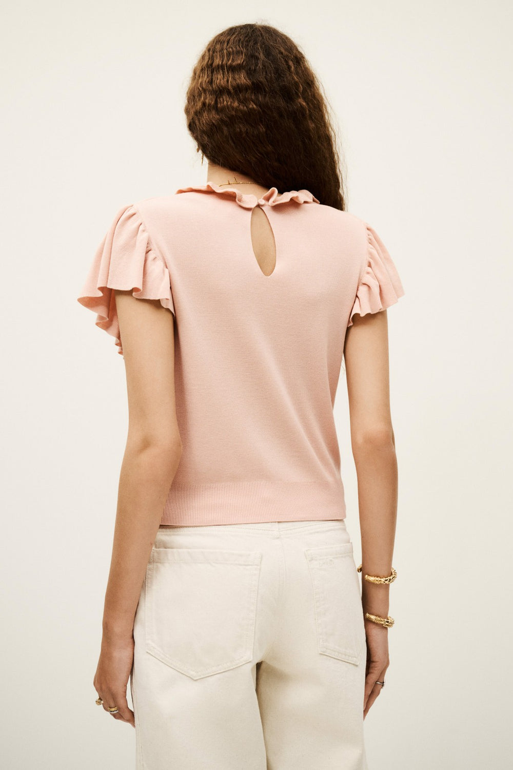 Short-Sleeved Top Olea Nude