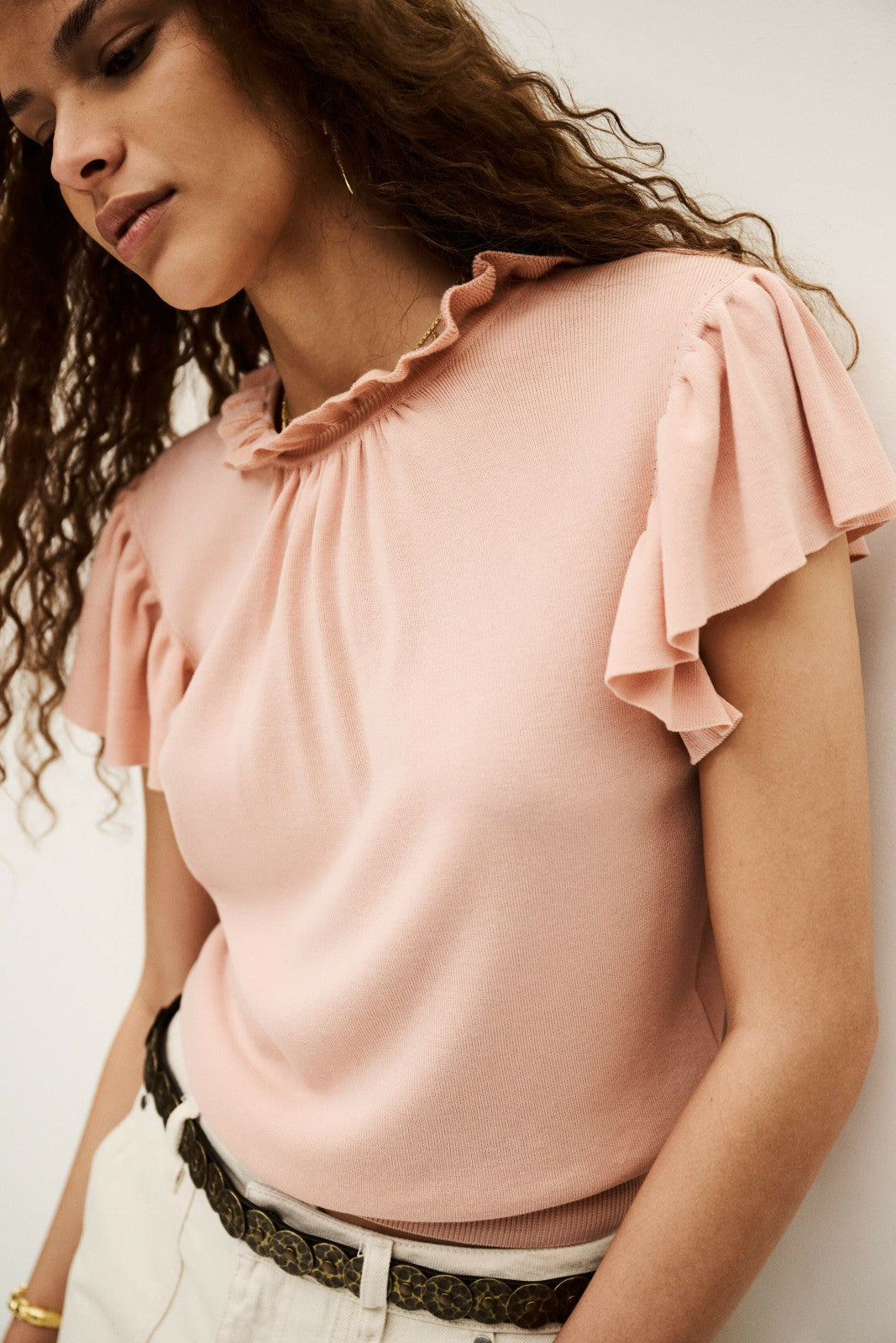 Short-Sleeved Top Olea Nude