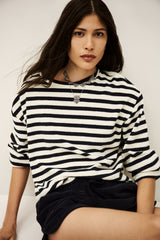 Three-Quarter Sleeve Top Foley Marine