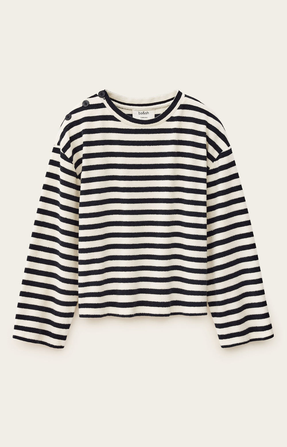 Three-Quarter Sleeve Top Foley Marine