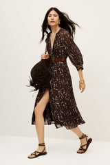 Midi Dress Karla Chocolat