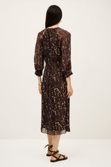Midi Dress Karla Chocolat