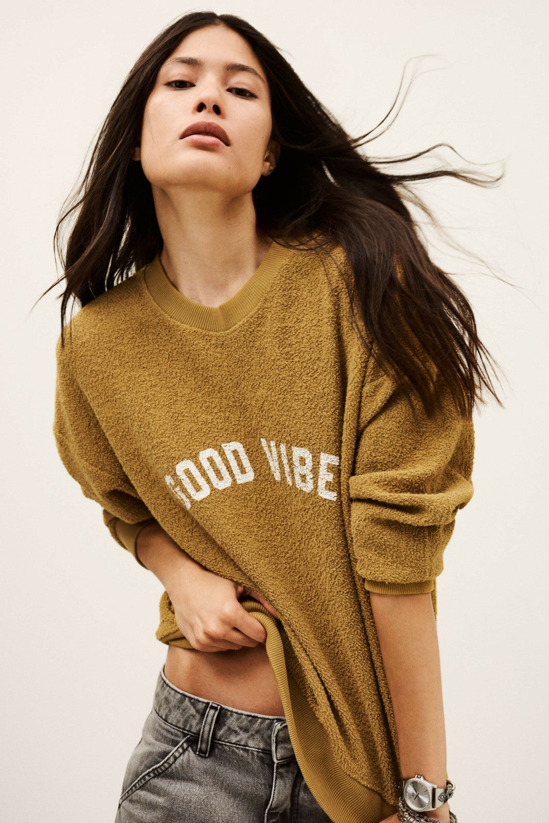 Round-Neck Sweatshirt Rob Marron