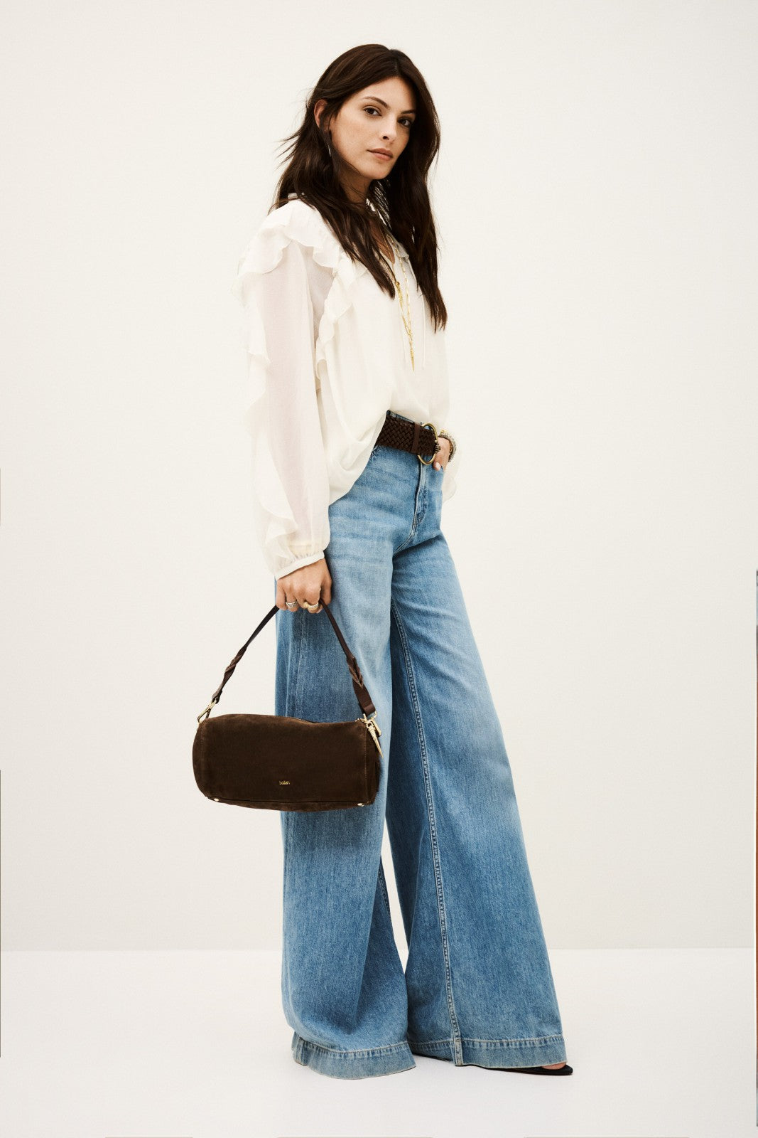 Long-Sleeved Blouse Nils Ecru