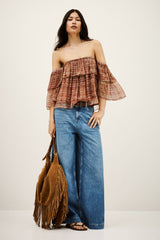 Bustier With Removable Sleeves Rush Rose