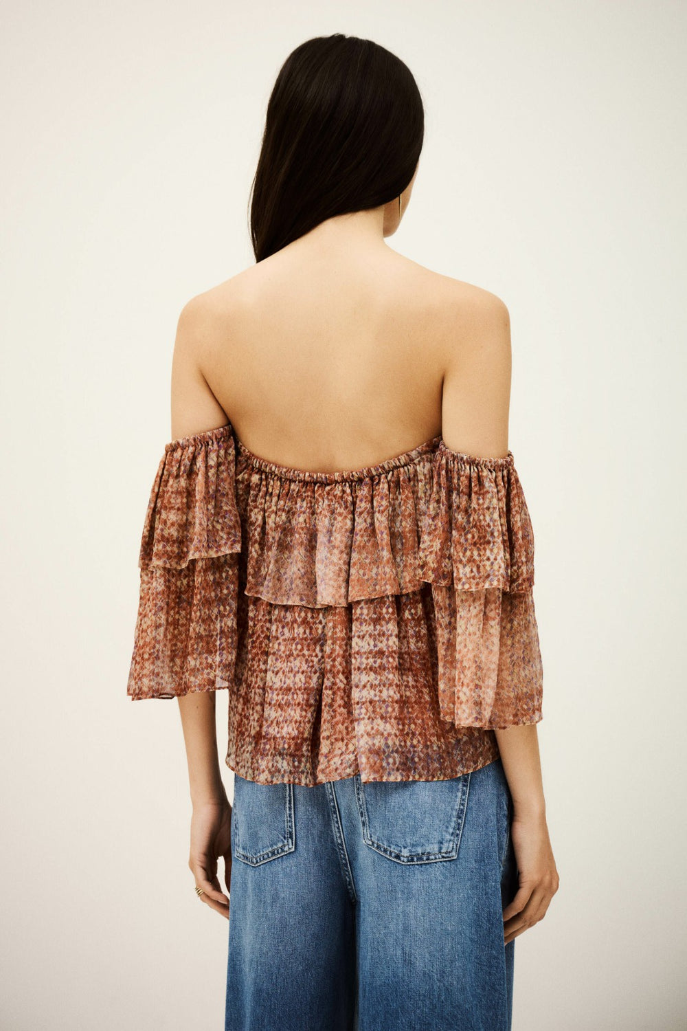 Bustier With Removable Sleeves Rush Rose