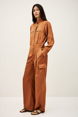 Flowing Jumpsuit Carmy Marron