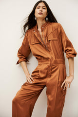 Flowing Jumpsuit Carmy Marron