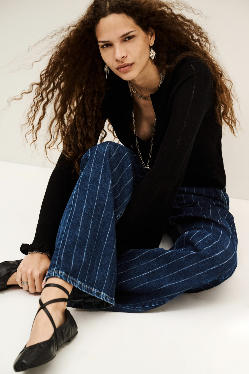 Long-Sleeved Cardigan Vitis Noir