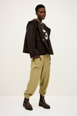 Hooded Jacket Kove Chocolat