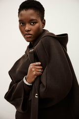 Hooded Jacket Kove Chocolat