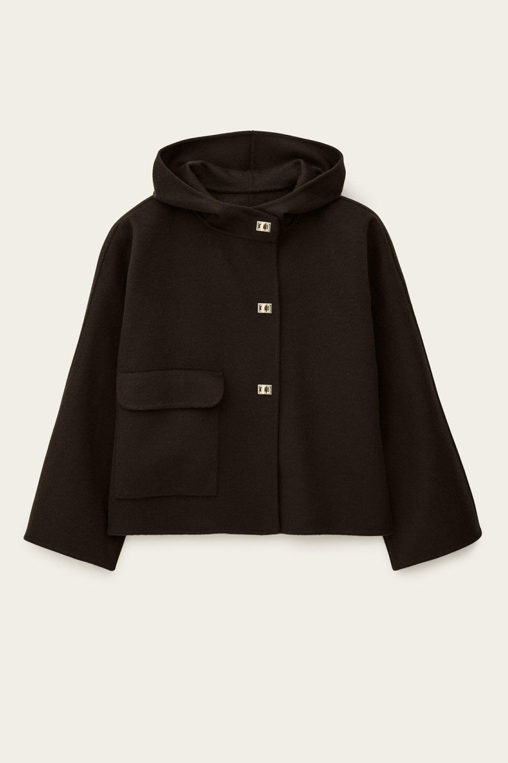 Hooded Jacket Kove Chocolat