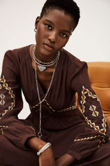 Dress Tany Chocolat