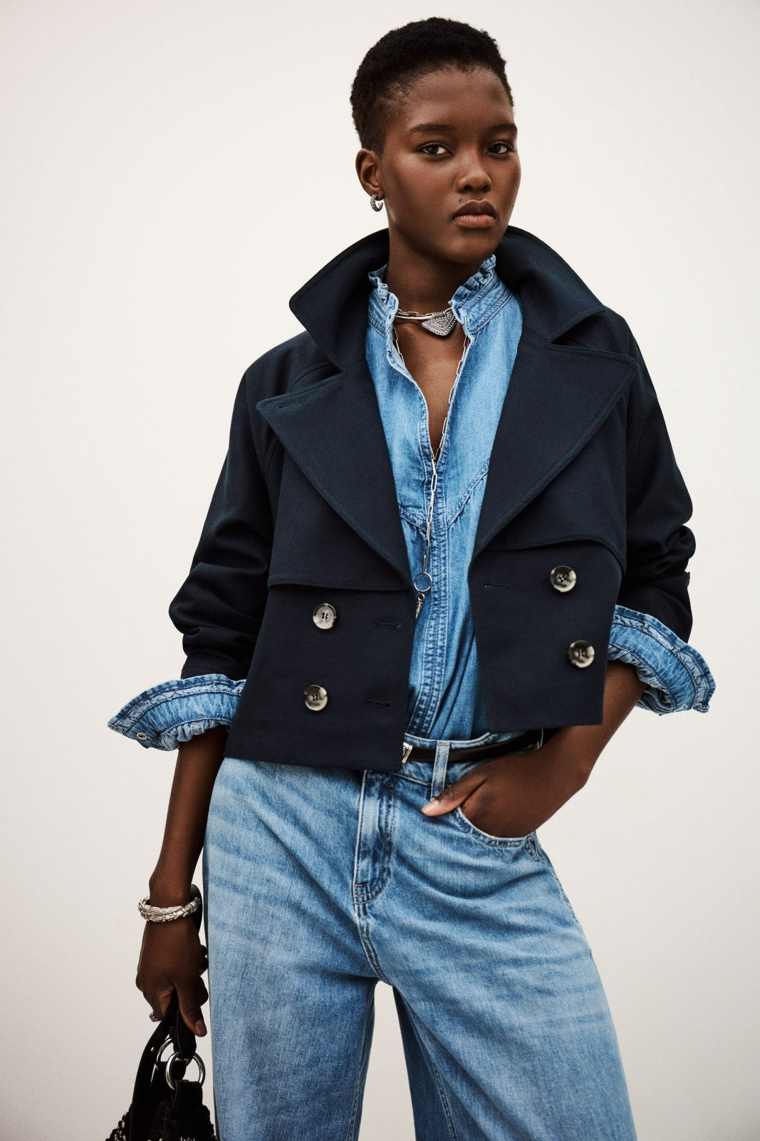 Short Trench Coat Lonnie Marine