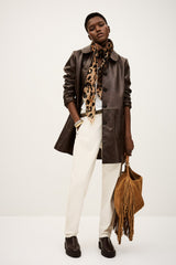 Jogging-Style Trousers Cali Ecru