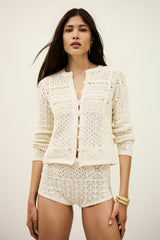 Cardigan Sudalie Ecru