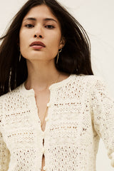Cardigan Sudalie Ecru