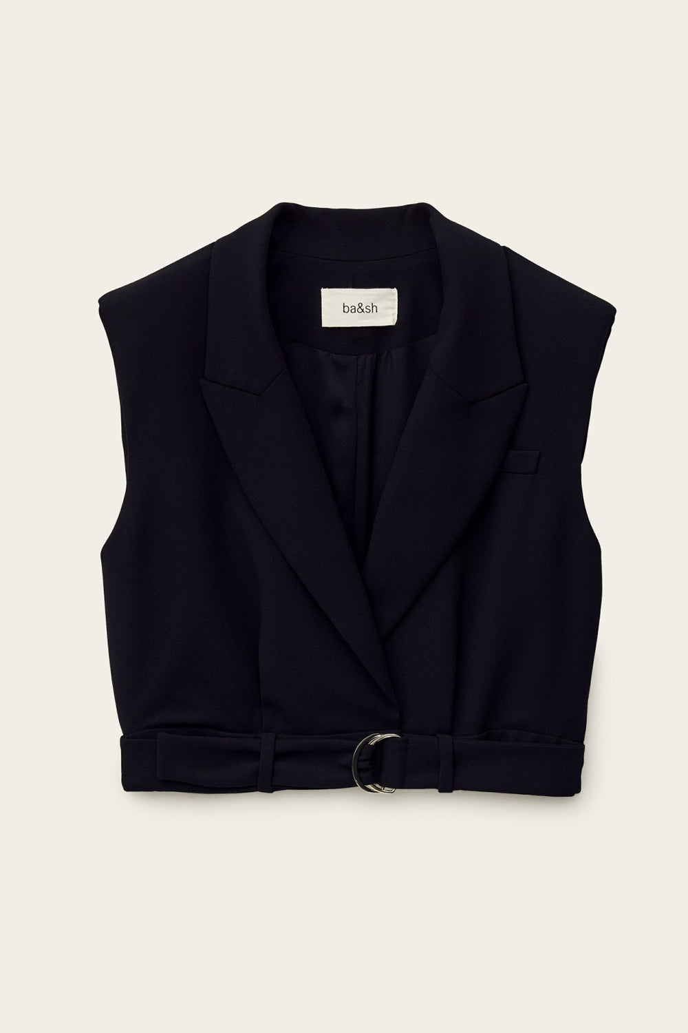 Top With Lapel Collar Nova Marine