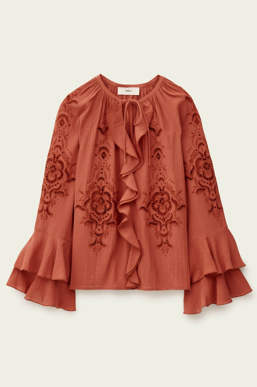 Flounced Blouse Omar Rose