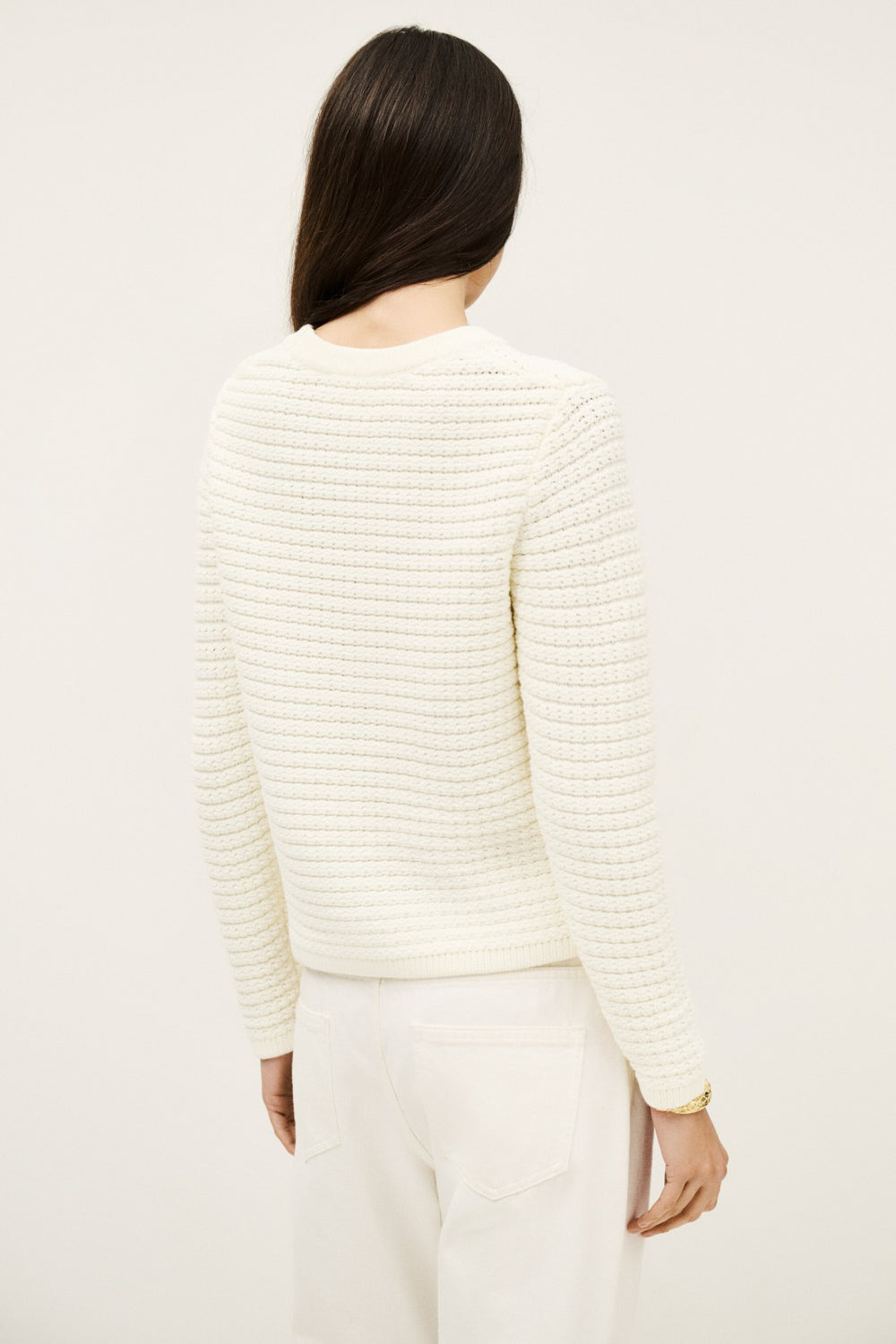 Long-Sleeved Pullover Gael Ecru
