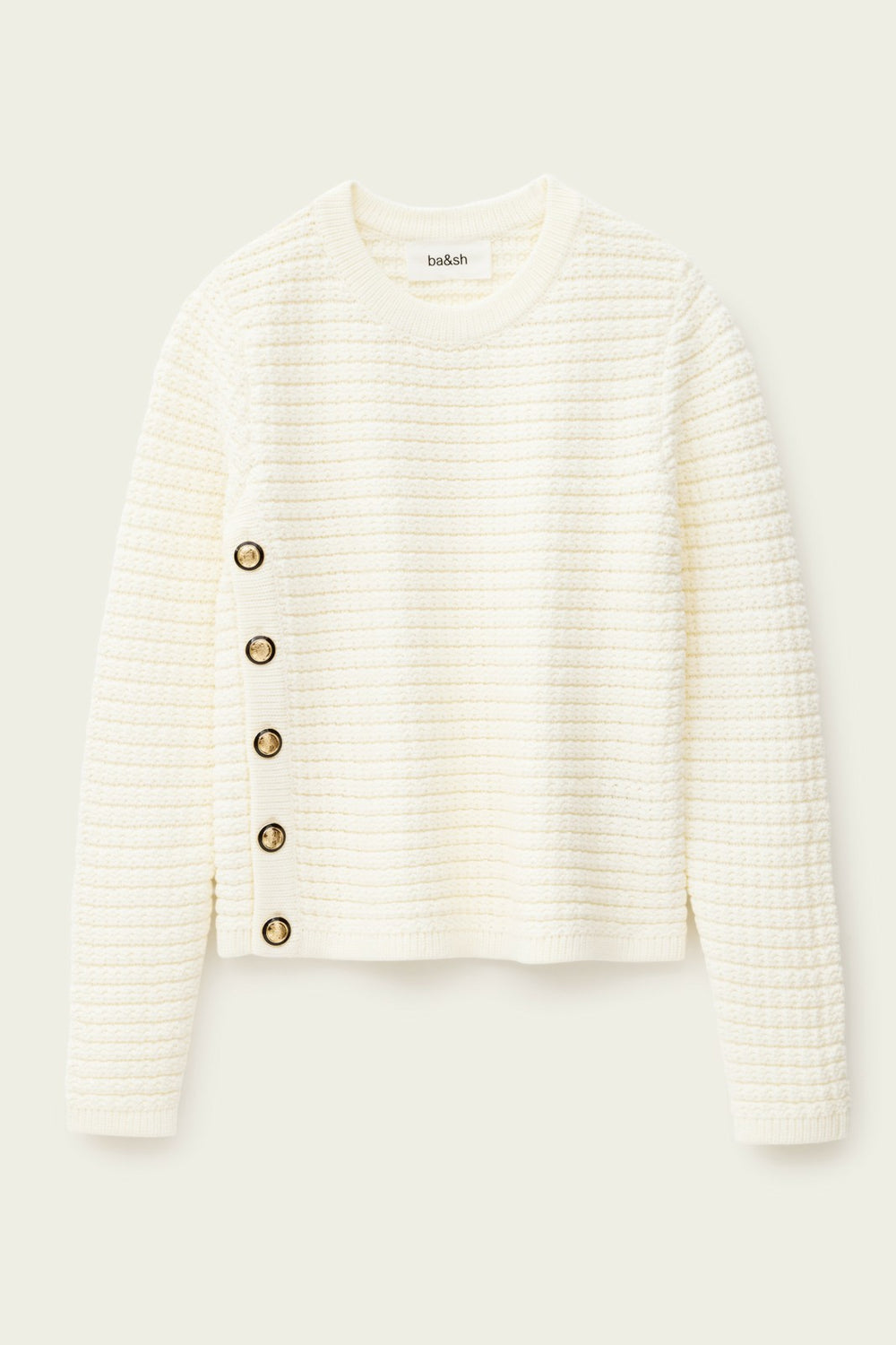 Long-Sleeved Pullover Gael Ecru