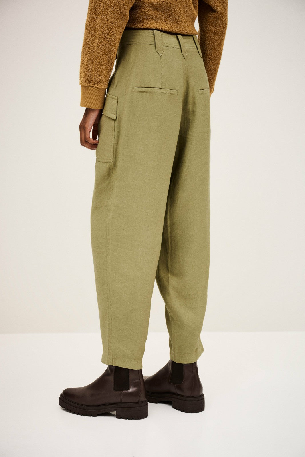 Boyfriend Trousers Drazik Kaki