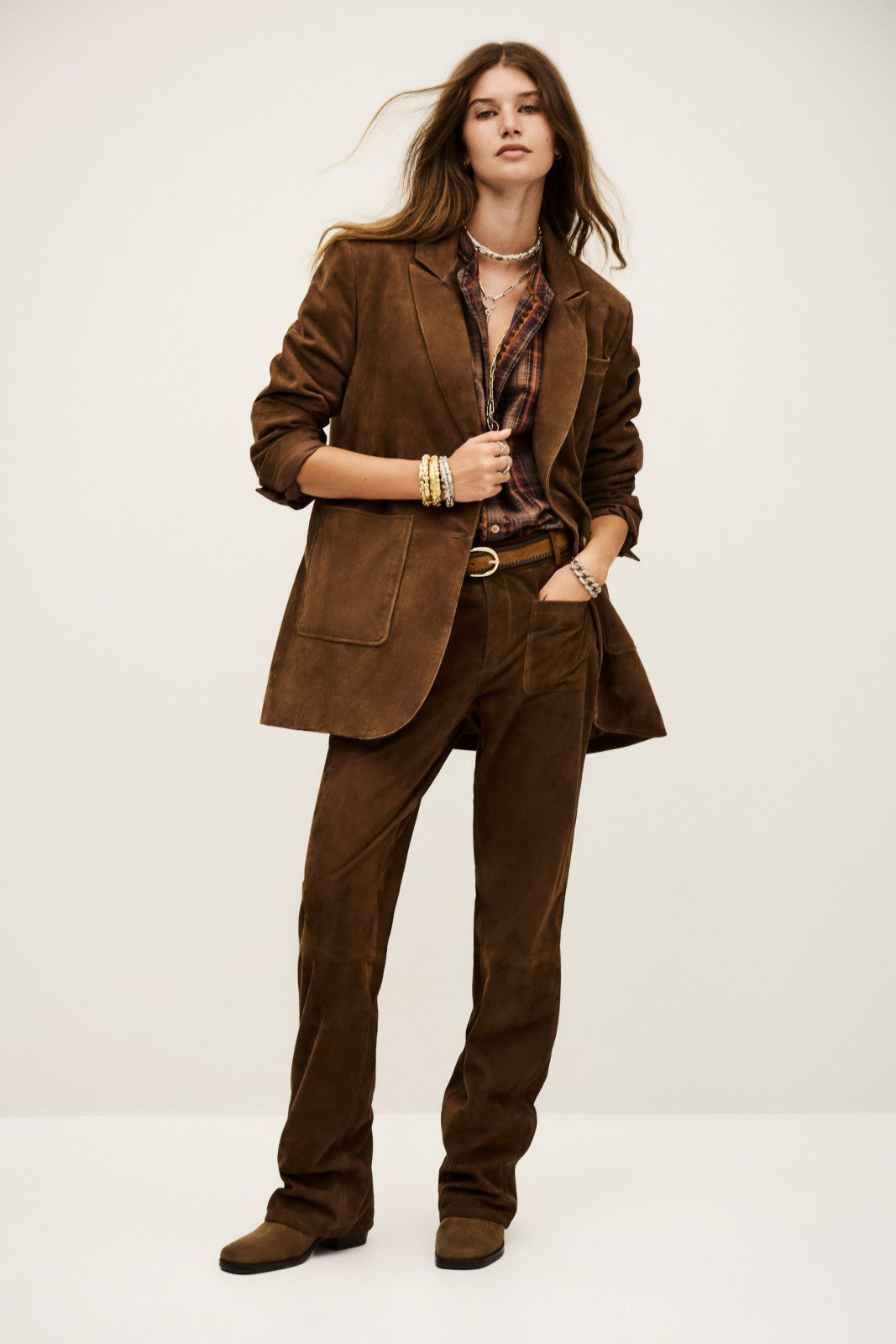 Blazer-Style Jacket Mosty Marron